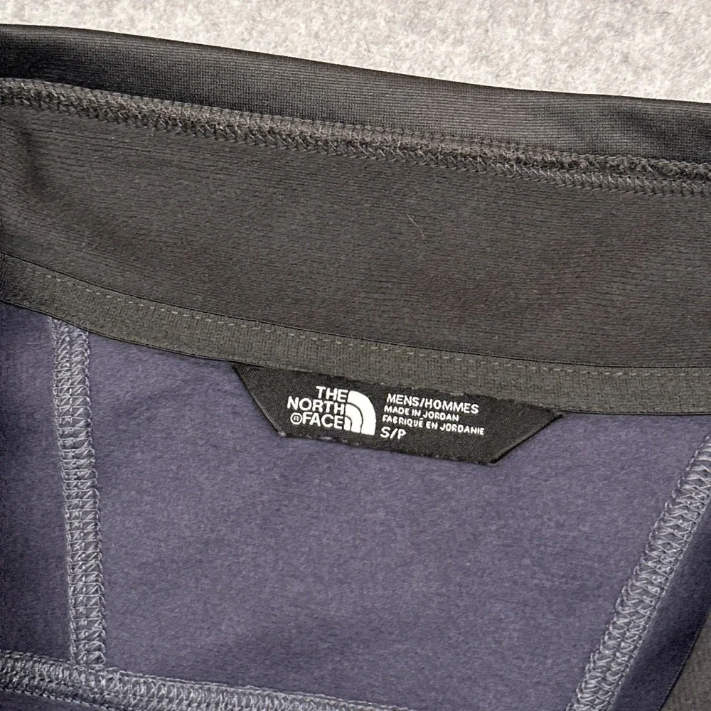 The North Face 1/4 Zip Pullover Mens Small Blue Performance Golf Hiking NF0A37JV
